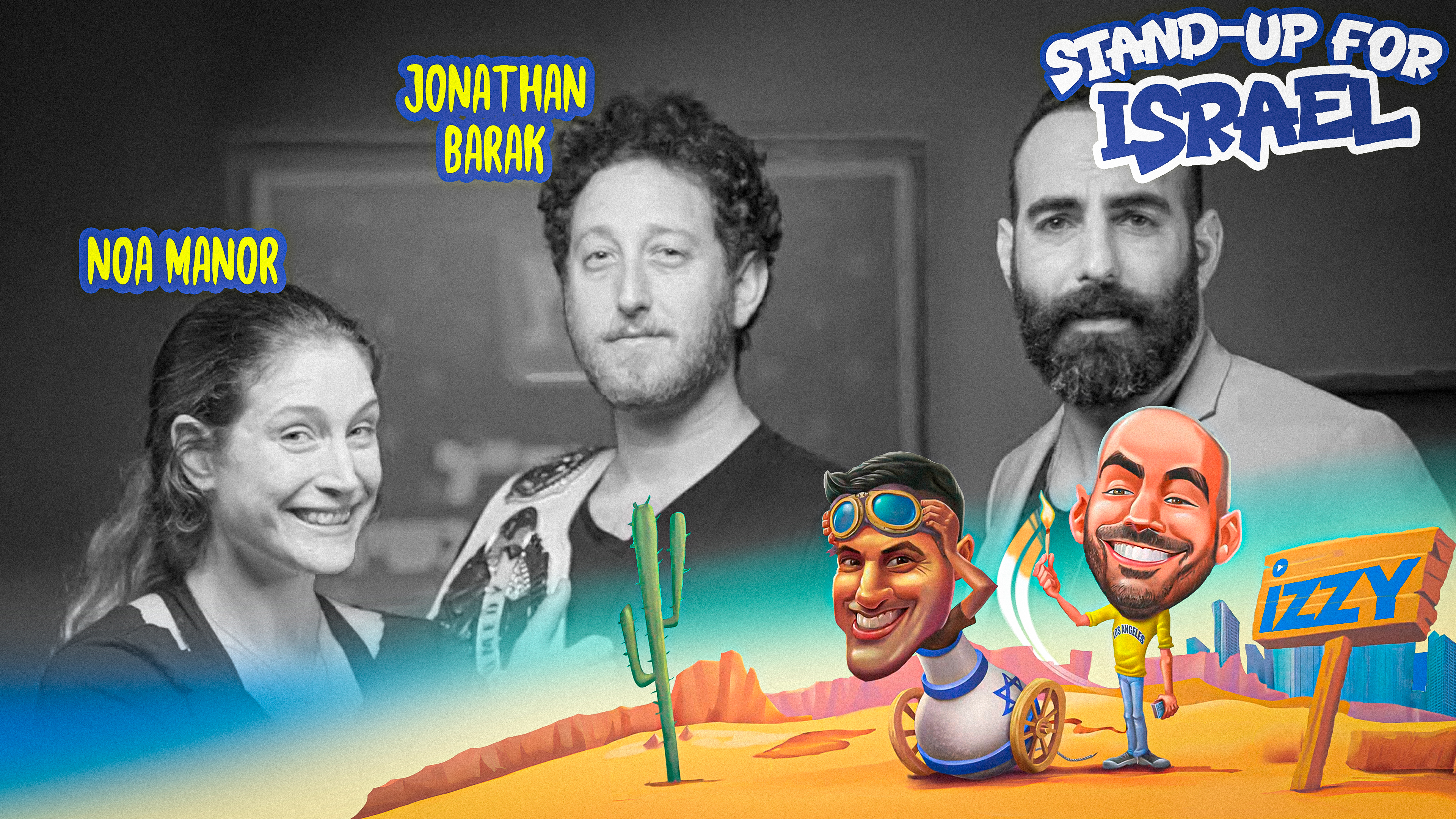 Stand Up 4 Israel, Episode 3 – Yonatan Barak