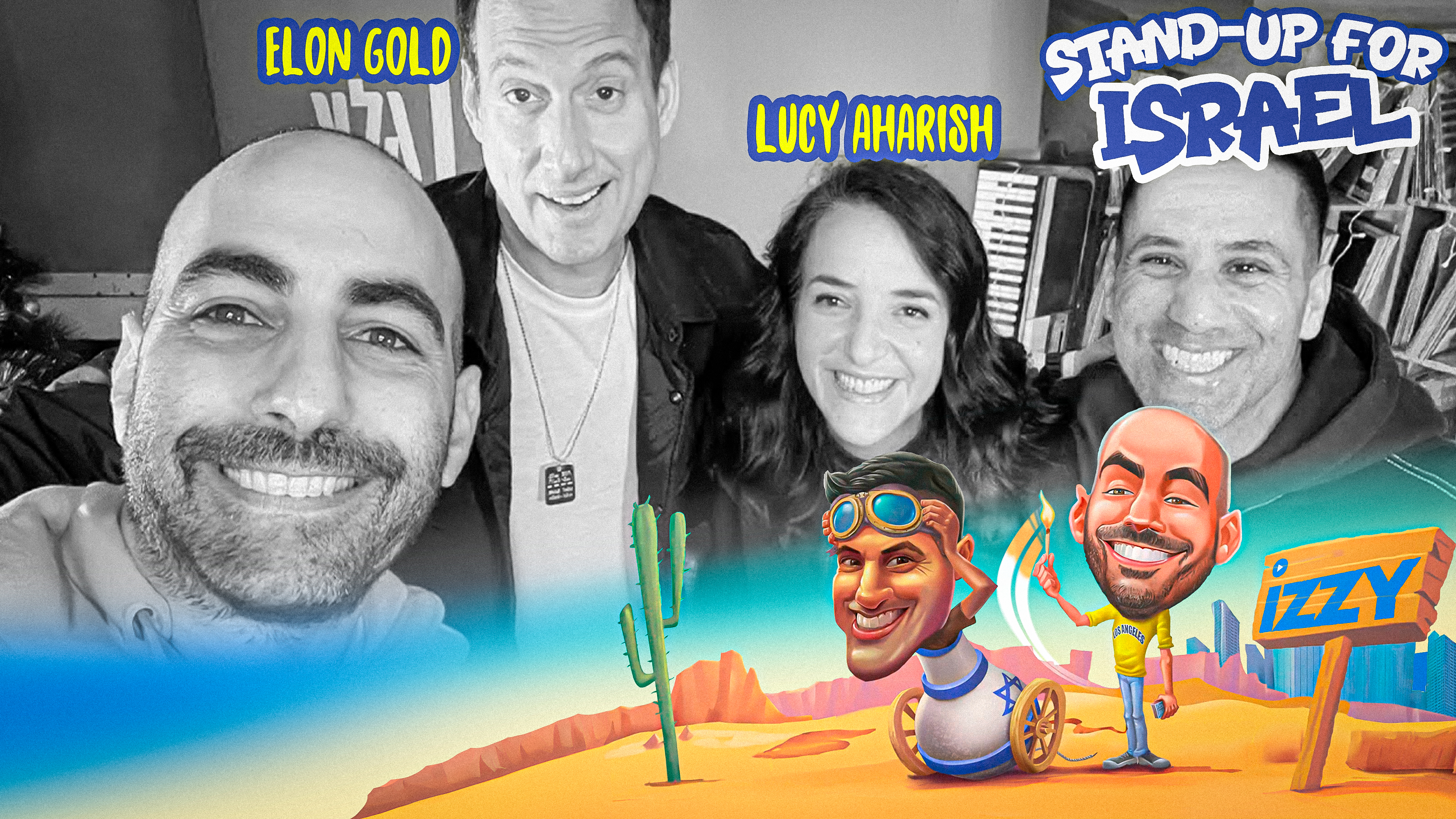 Stand Up 4 Israel, Episode 2 – Lucy Aharish