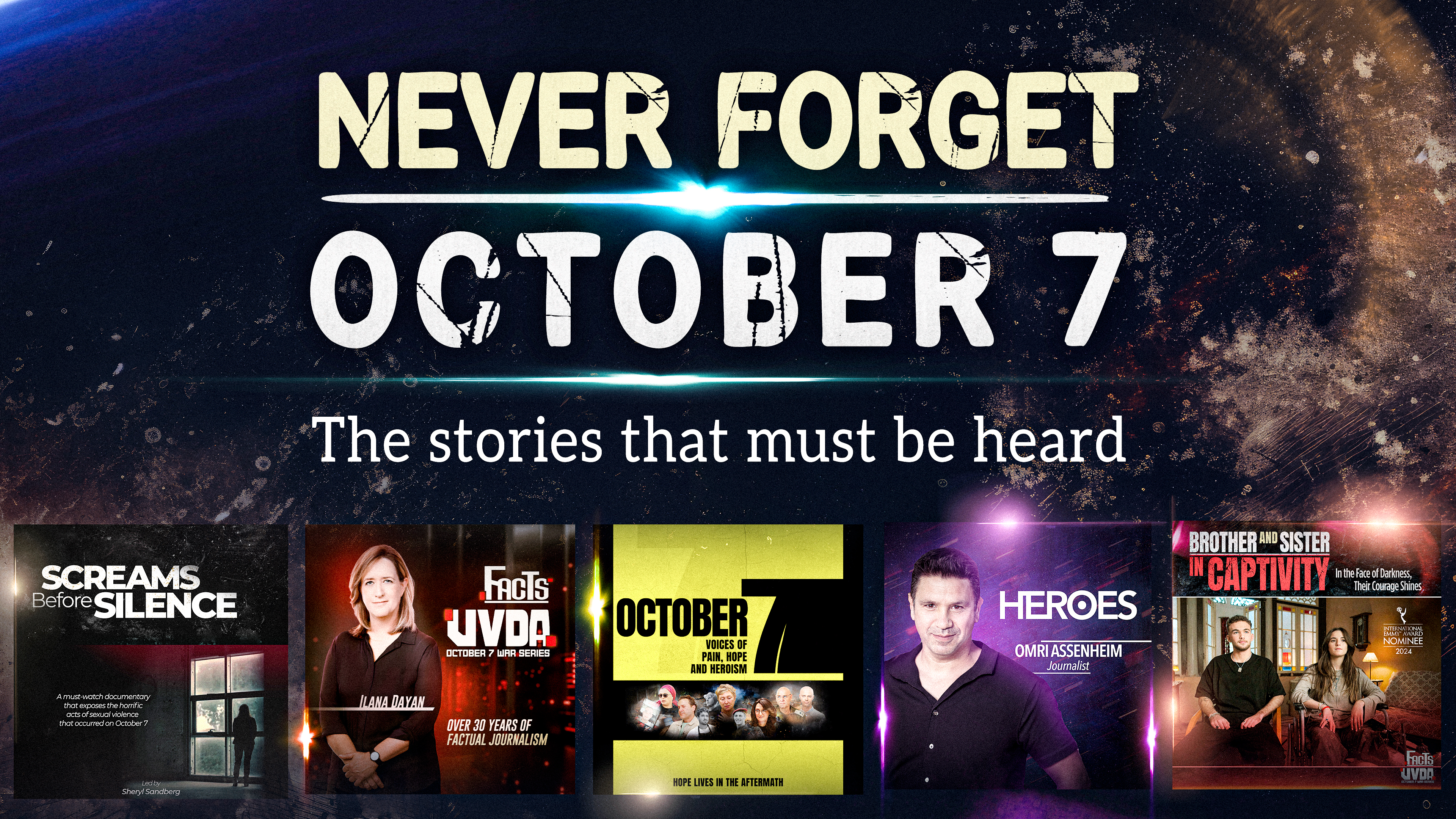 NEVER FORGET – OCTOBER 7th