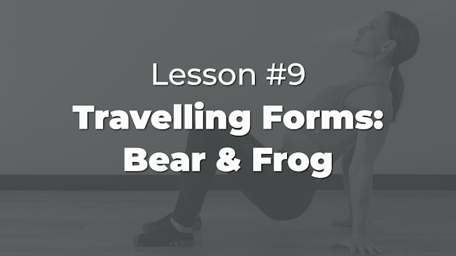 Lesson #9: Travelling Bear & Frog