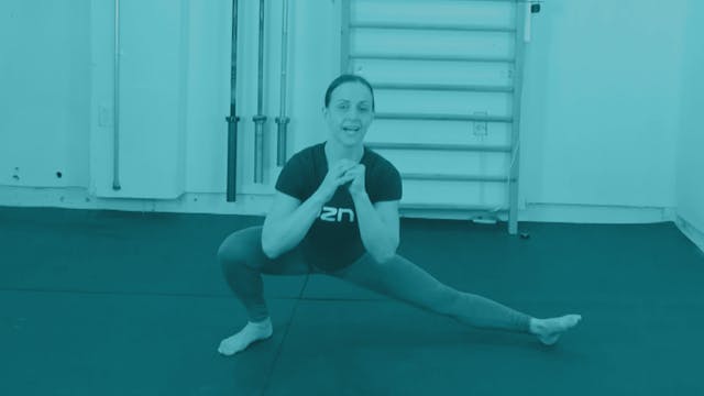 Combo: Sumo Squat + Twisting Lunge, F...