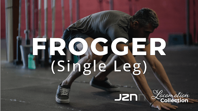 Frogger - Single Leg