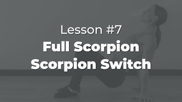 Lesson #7 - Full Scorpion & Scorpion ...
