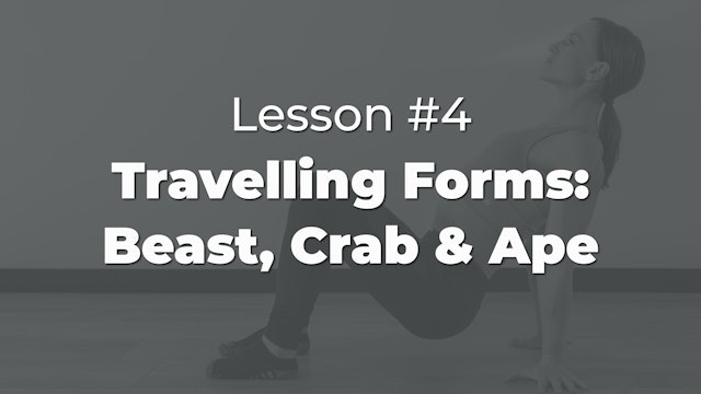 Lesson #4: Travelling Beast, Crab & Ape