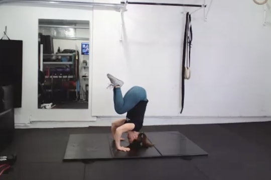 Strength & Skill: Headstands & Front Rolls