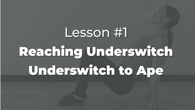 Lesson #1: Reaching Underswitch & Underswitch to Deep Ape
