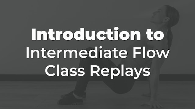 Introduction to Intermediate Flow Class Replays