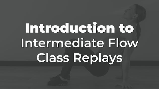 Introduction to Intermediate Flow Cla...