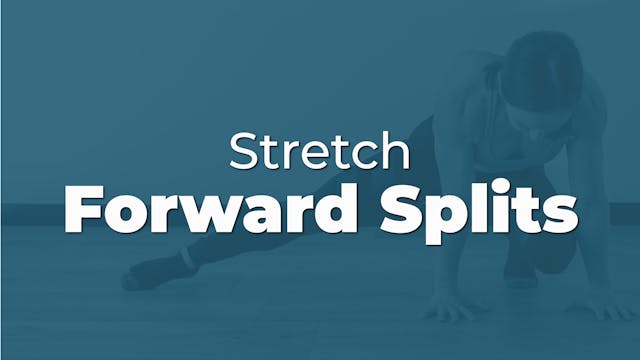 Stretch: Forward Splits