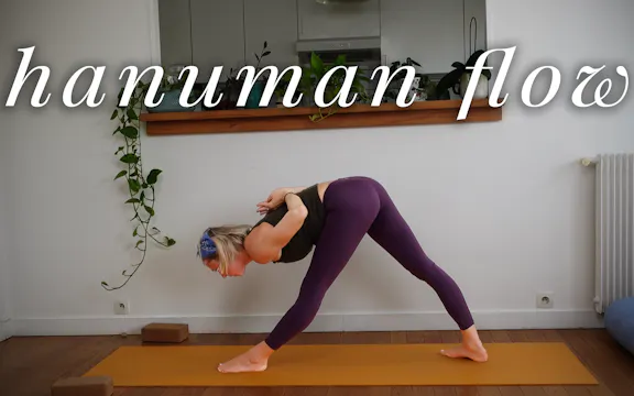 Autour de hanumanasana - Hanches et i...
