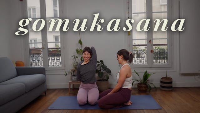 Gomukasana - tuto à deux