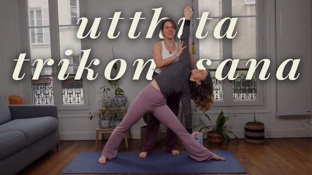 Le triangle étiré - tuto à deux