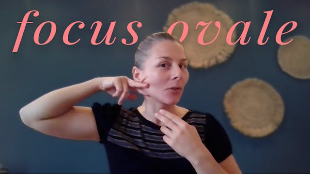Focus ovale - Yoga du visage