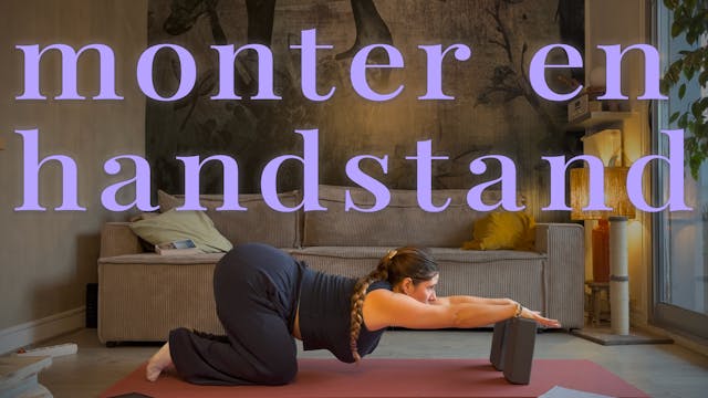 Handstand - travailler la montée