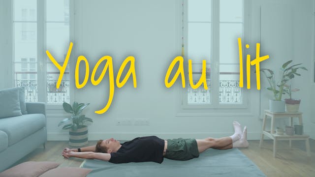 Yoga au lit