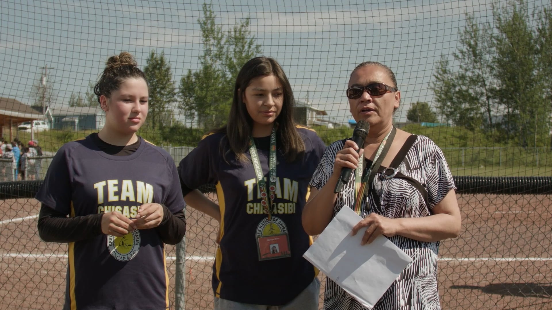 Candice Mattawashish Chisasibi Girls Baseball Interview