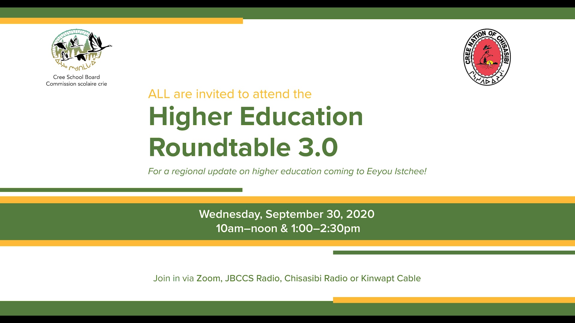 Higher Education Roundtable
