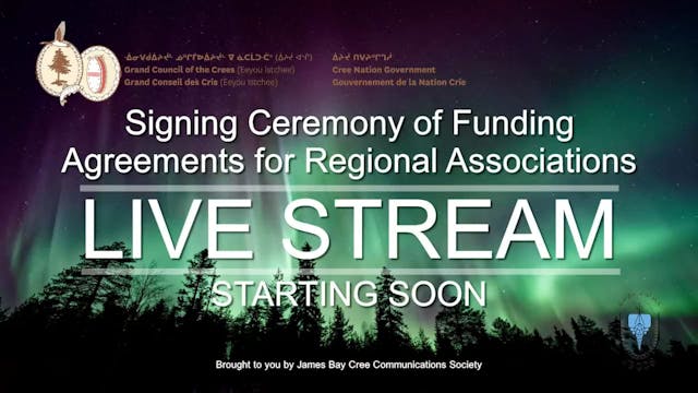 Signing Ceremony of Funding Agreement...