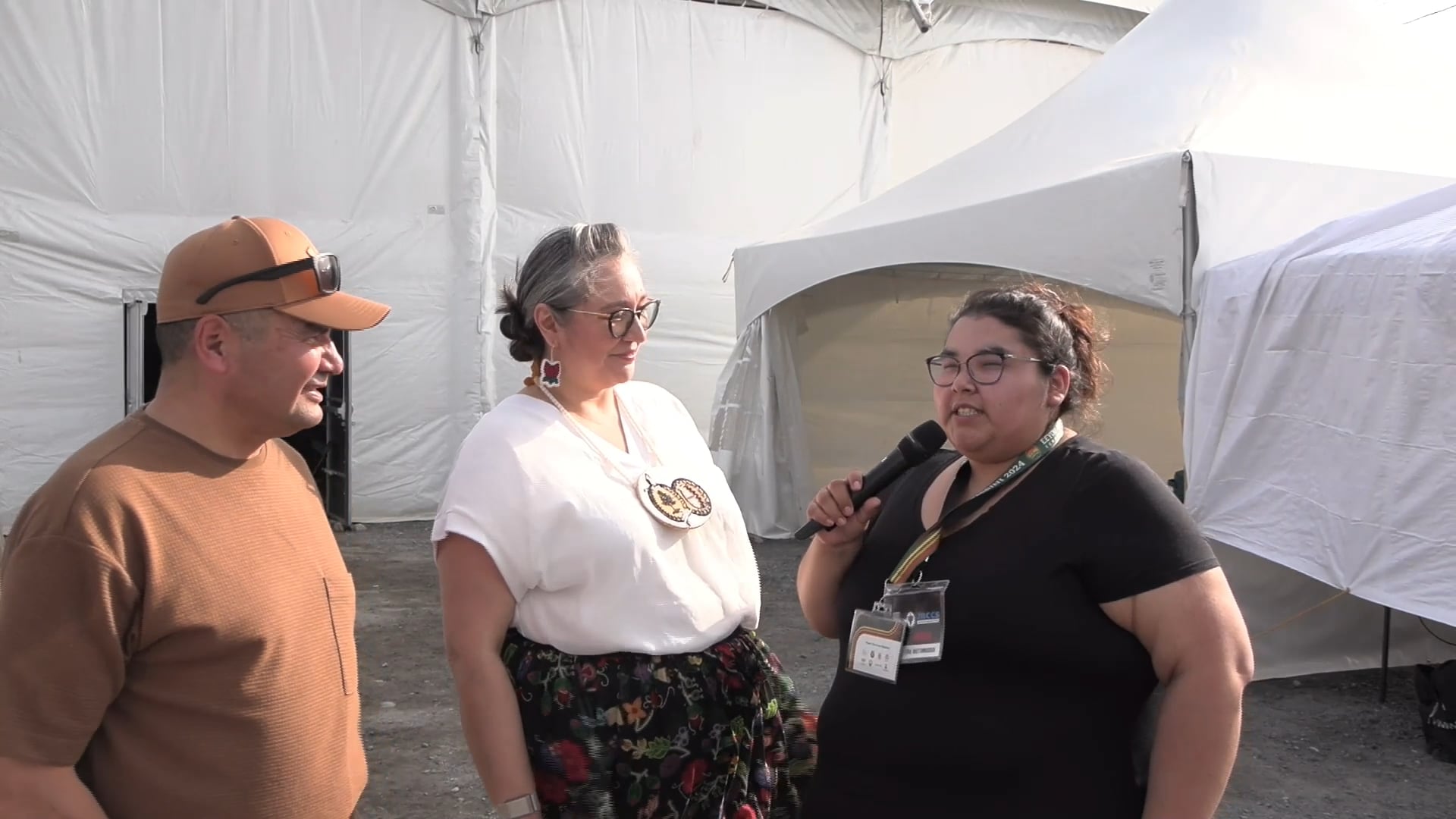 Interview Grand Chief Mandy Gull and Deputy Grand Chief Norman Wapachee