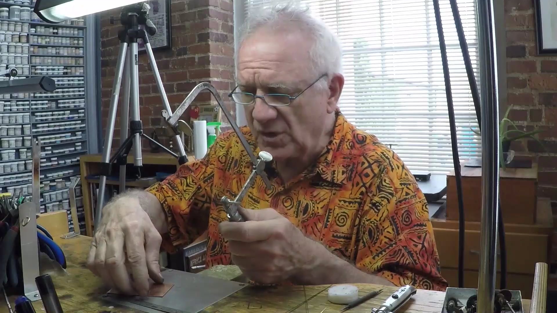 Jewelry I - Skills - Sawing Basics