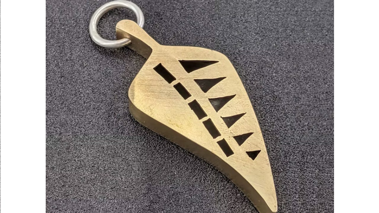 Making a Hollow Form Leaf Pendant - Project Video