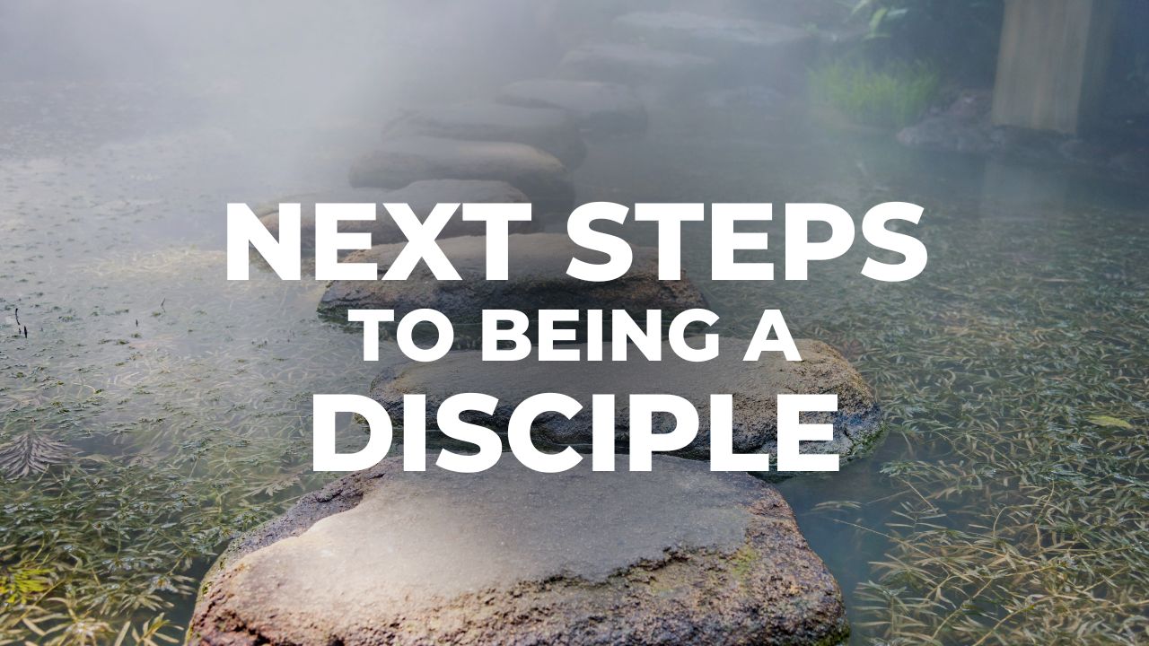 Next Steps to Being a Disciple
