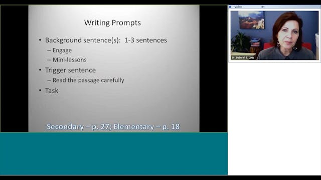 2. The Three Parts to an Effective Writing Prompt and More 