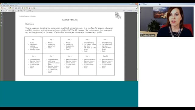 24. Mapping, Timelines, Corrections, and Scoring Guides 