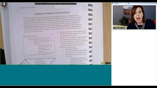 20. Advanced Introduction and Thesis Statement 
