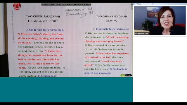 16. One- and Two-Chunk Paragraphs; The Dialectical Journal 