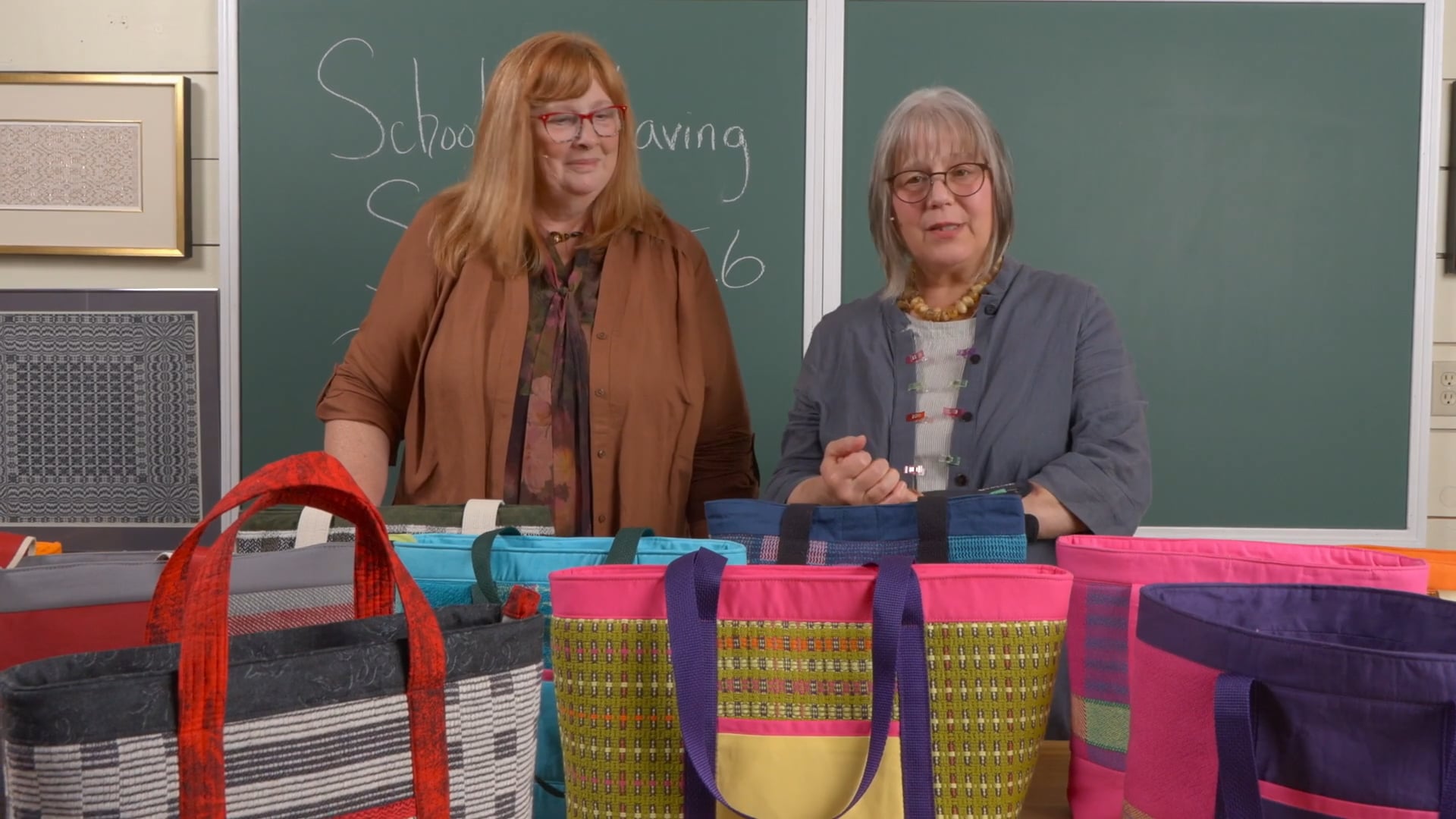 10.6.15 - Show & Tell, Tote-ally Handwoven