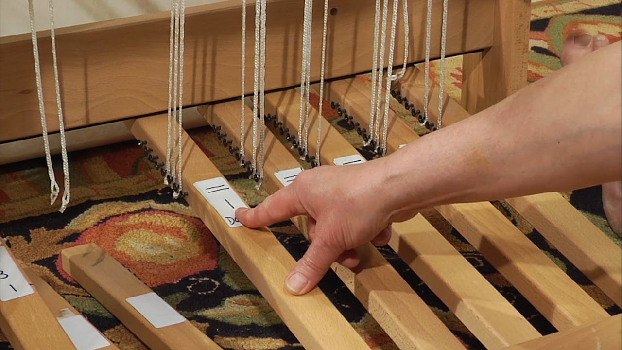 3.9.2 Tying Up Your Treadles, Plain Weave with Supplementary Warp and