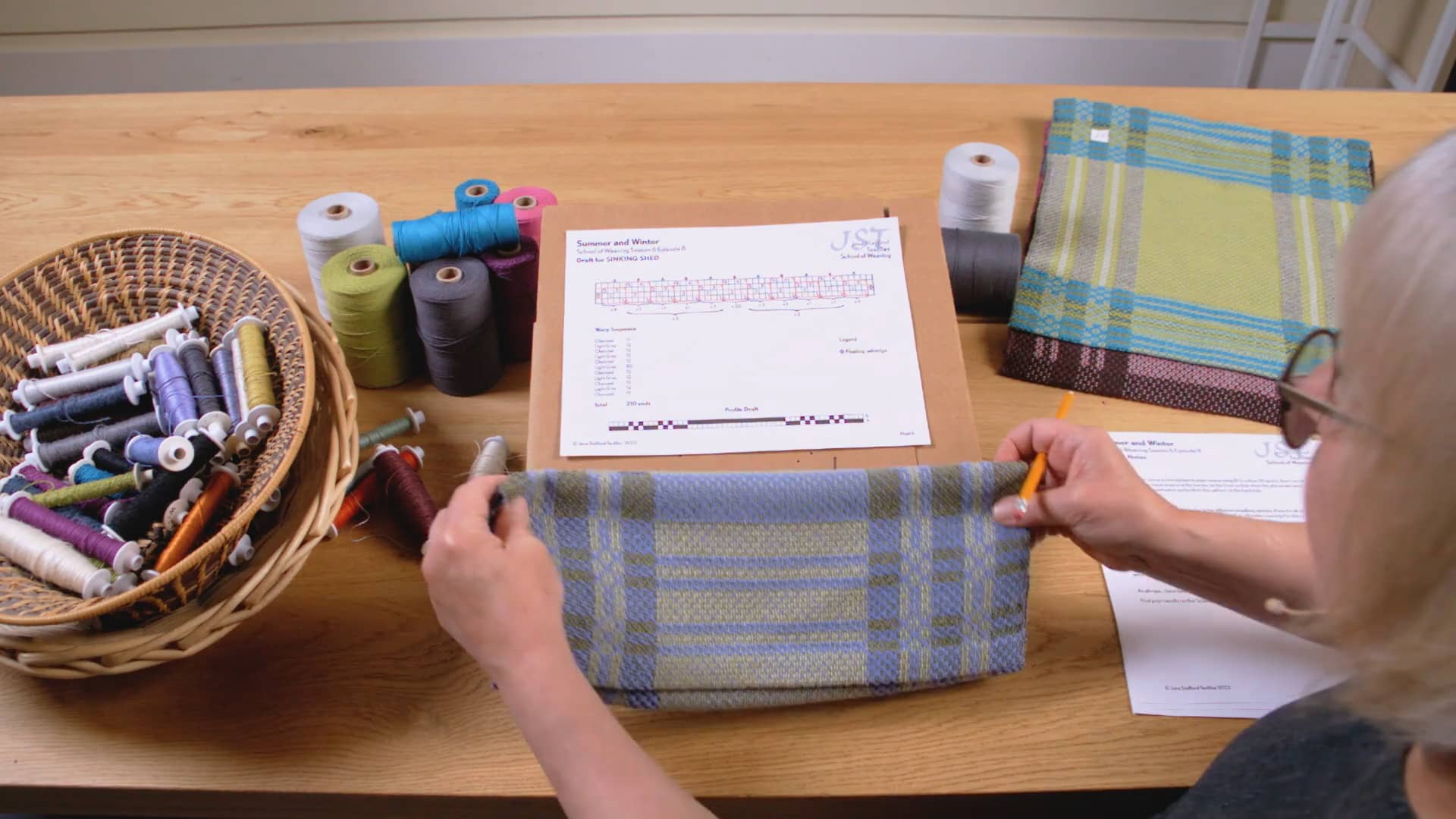 6.8.5 - Summer and Winter Tie-up, Profile and Weaving Hems