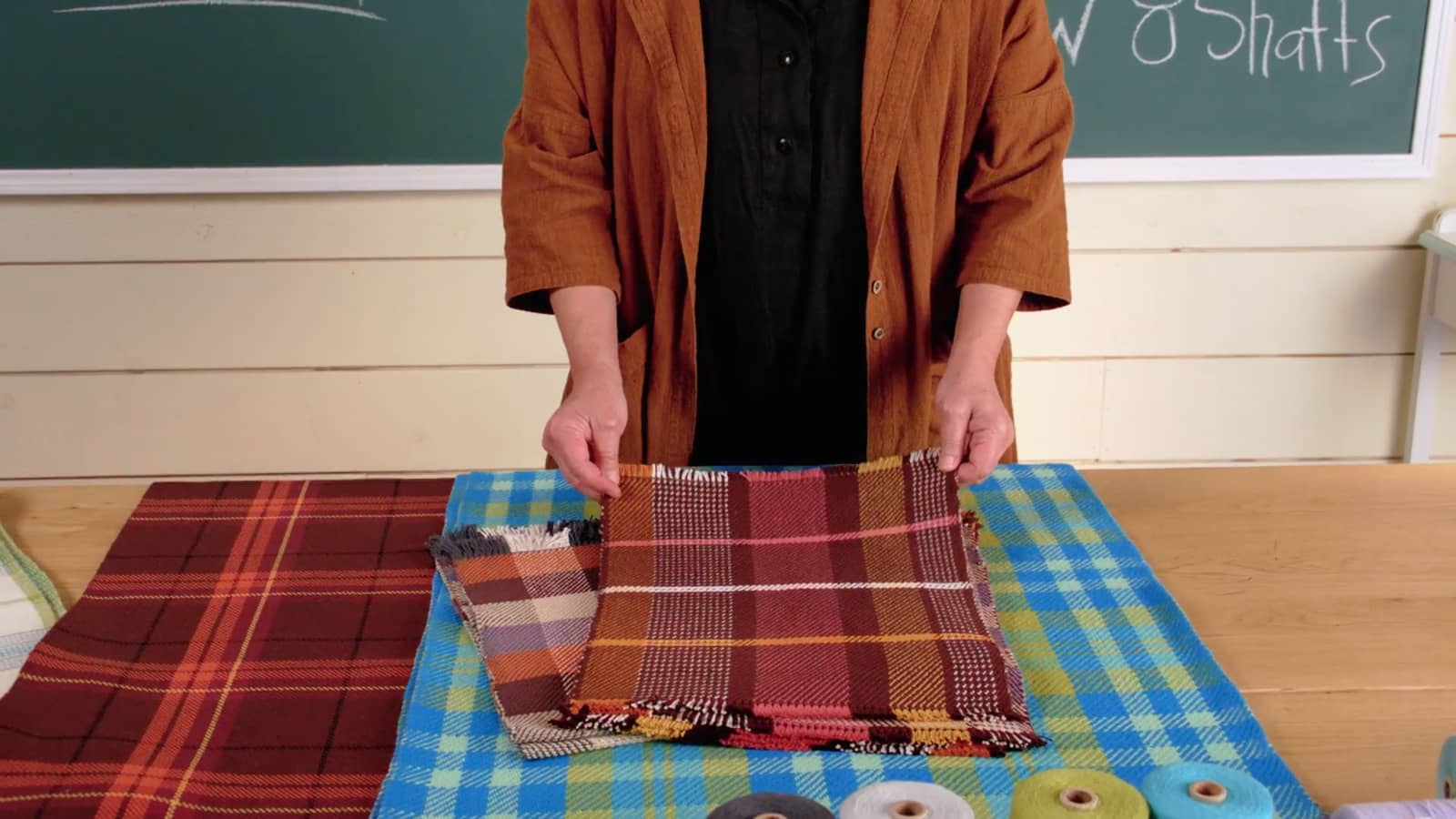 8.7.10 - Show and Tell Double Faced Twill and Interlocking Double Weave