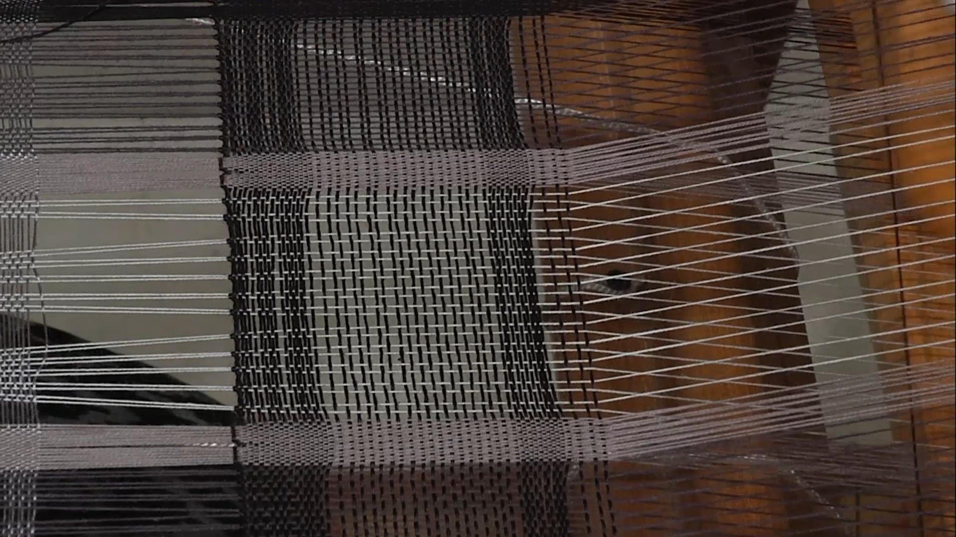 3.2.2 - Cramming & Denting Cotton Warp at the Loom