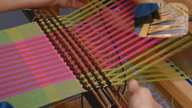 9.6.9 - 4 Shaft at the Loom with Jane...