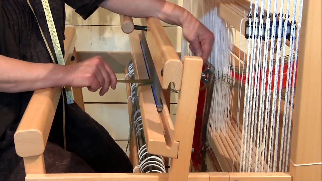 1.2.5 Sleying the Reed Season 1 Episode 2 Dressing Your Loom Back