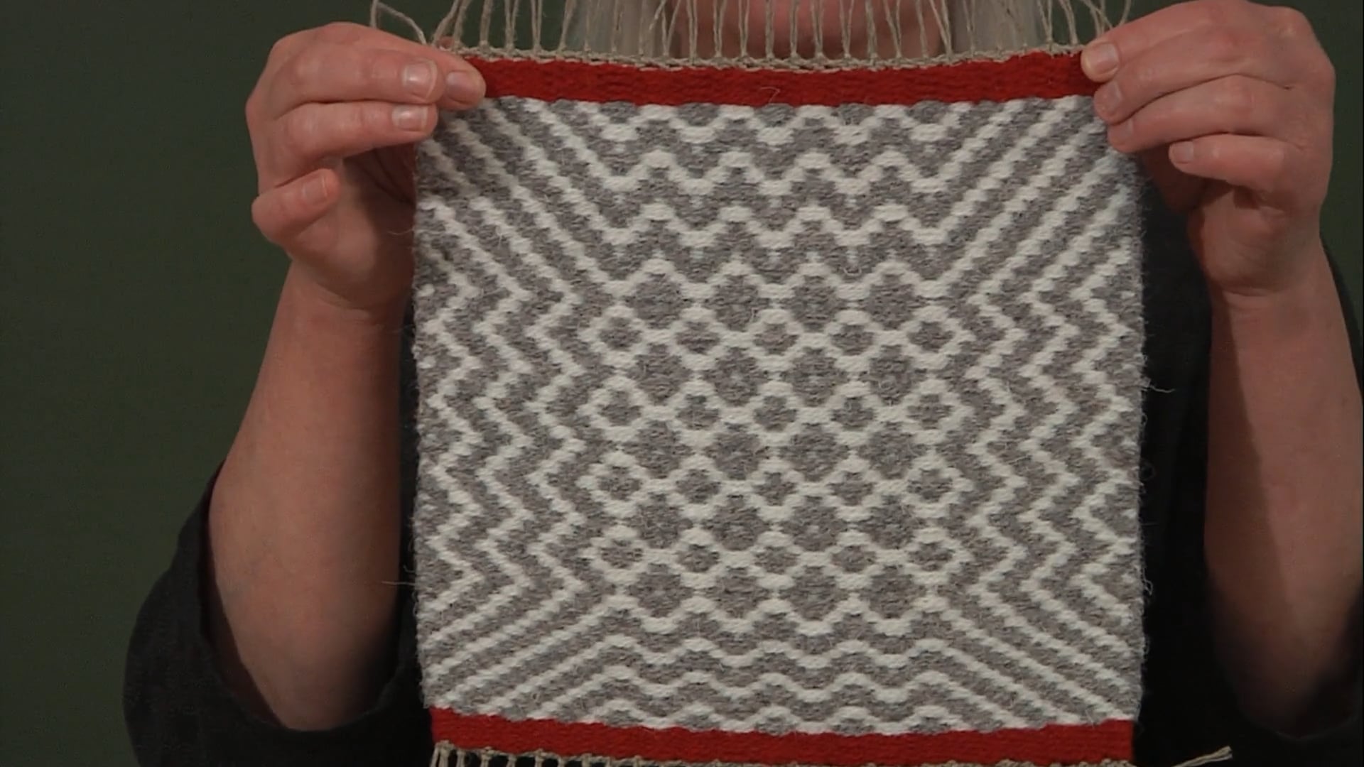 4.9.3 - Weft Faced on Opposites Theory and at the Loom