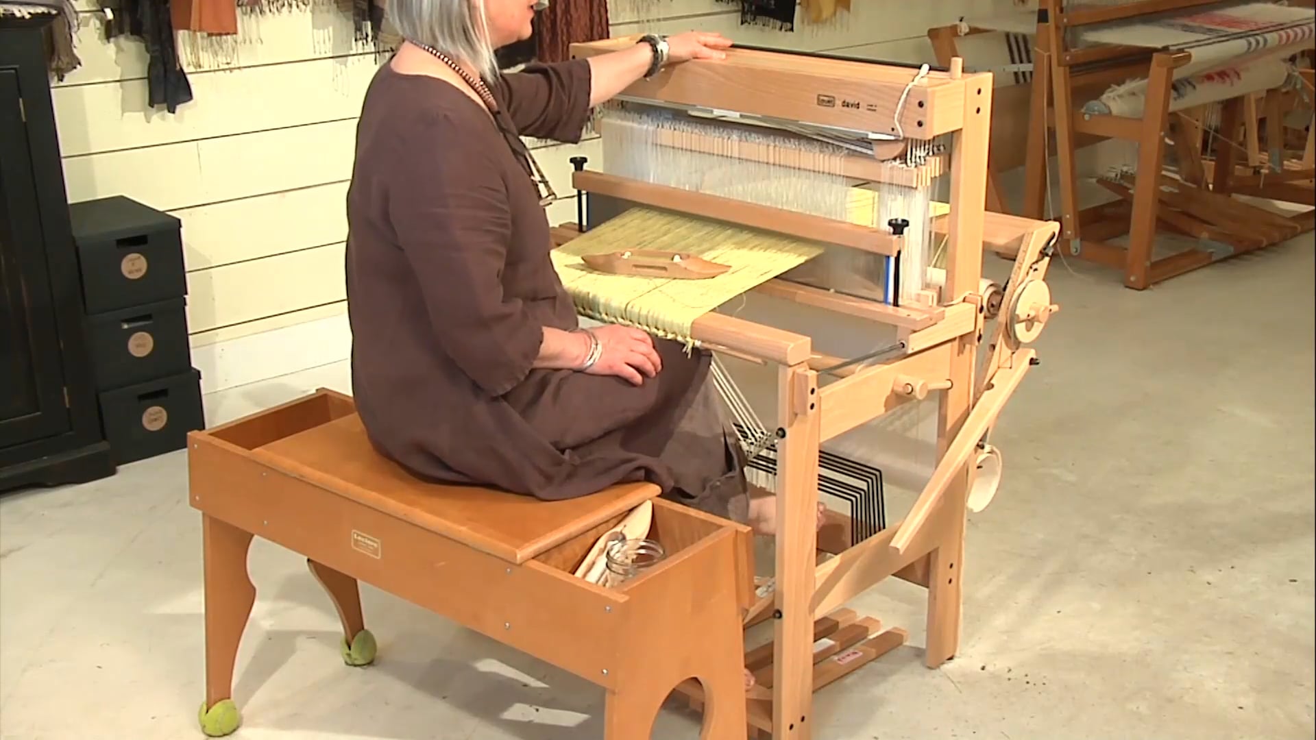 1.8.2 - Sinking Shed Loom Louet Looms - David
