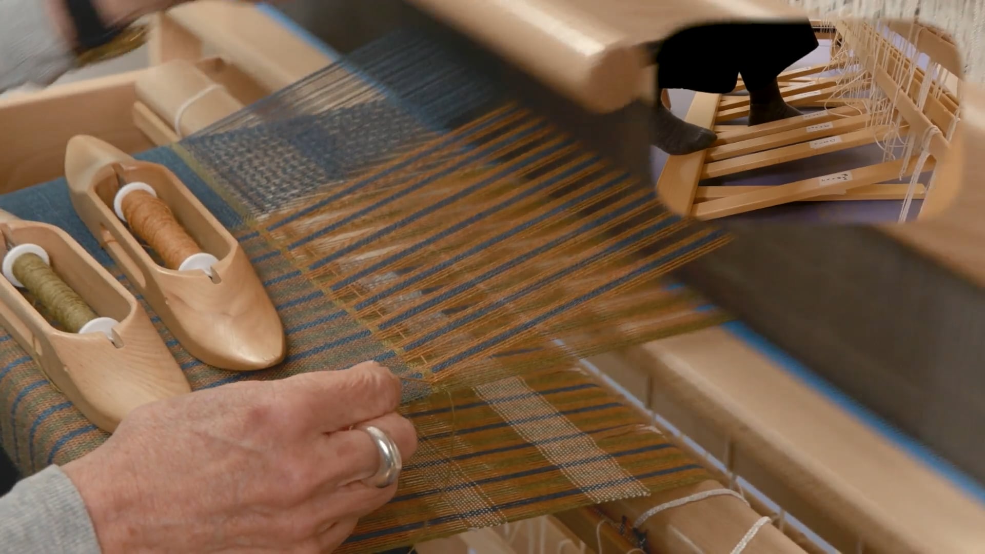 9.6.5 - 8 Shaft at the Loom Deflected Double Weave