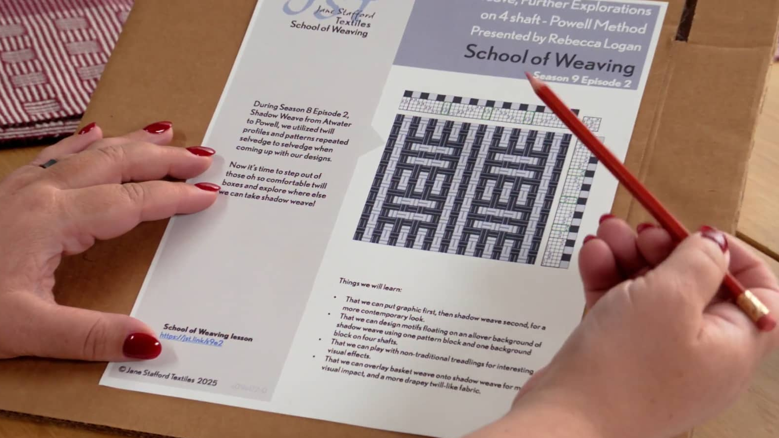 9.1.2 - A Look at 4 Shaft PDF Shadow Weave Further Explorations 