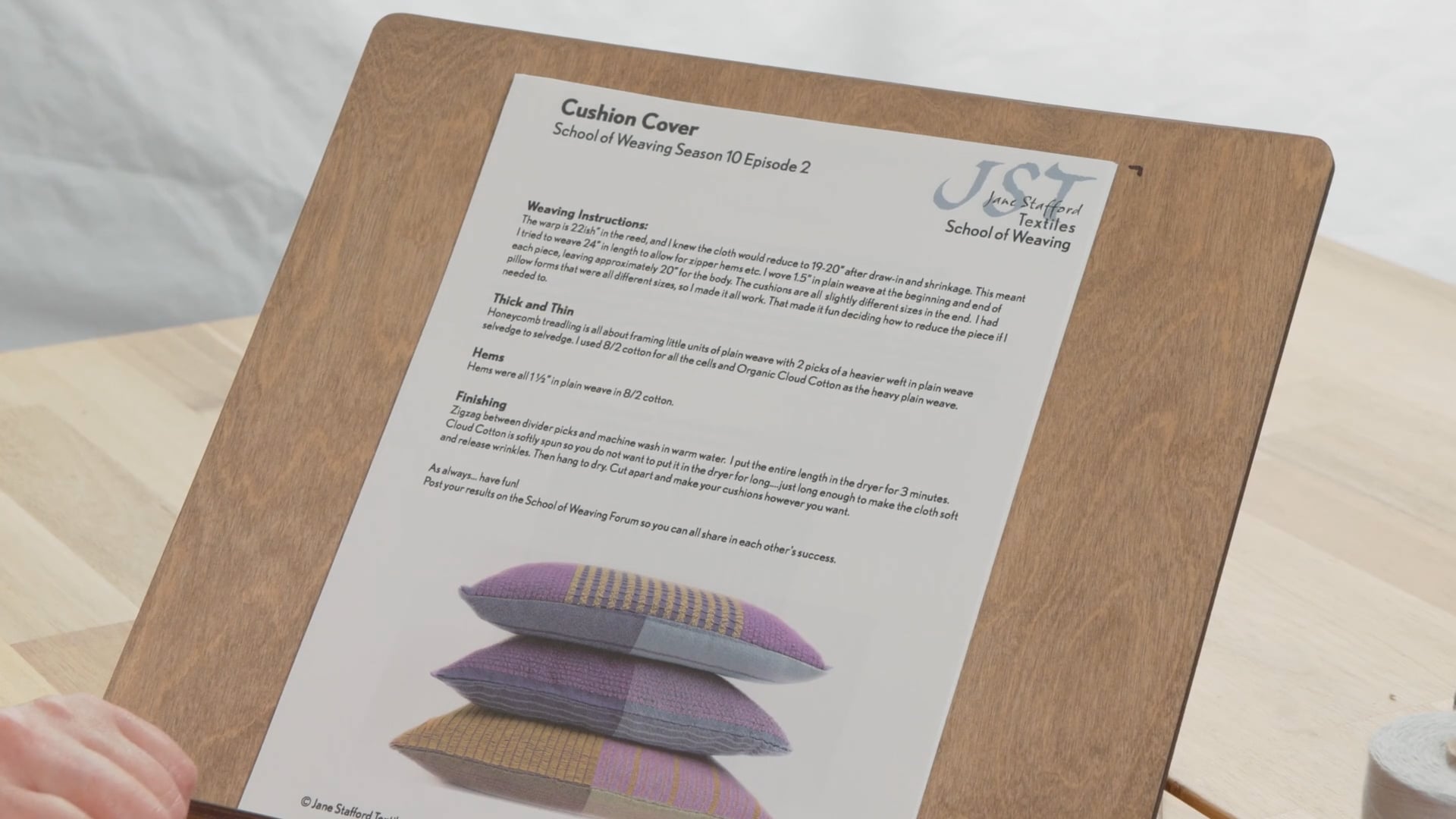 10.2.3 - Cushion Covers Project 1 Honeycomb 2