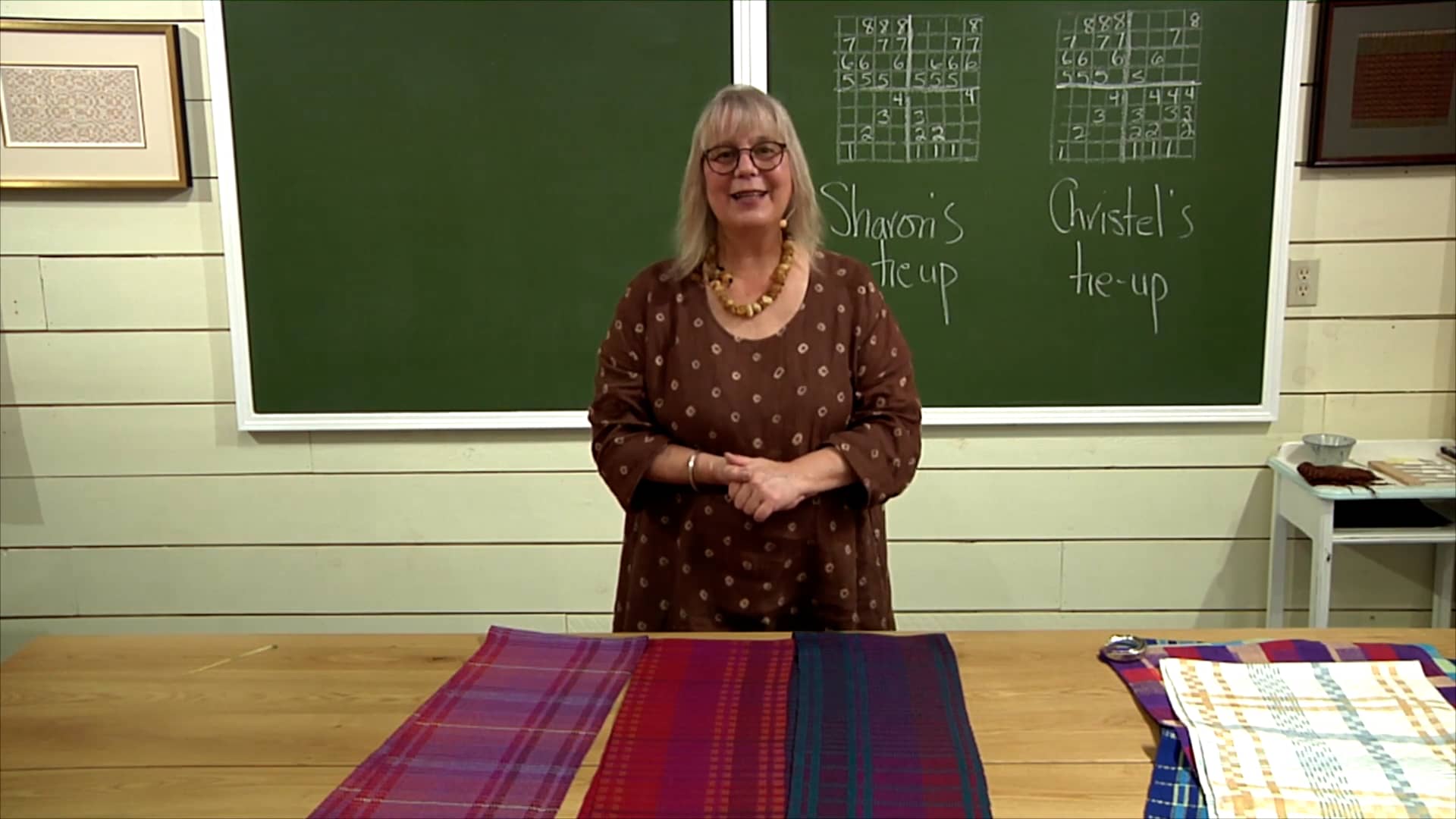 6.2.6 - 8 Shaft Turned Twill and Tie-up Quadrants Show and Tell