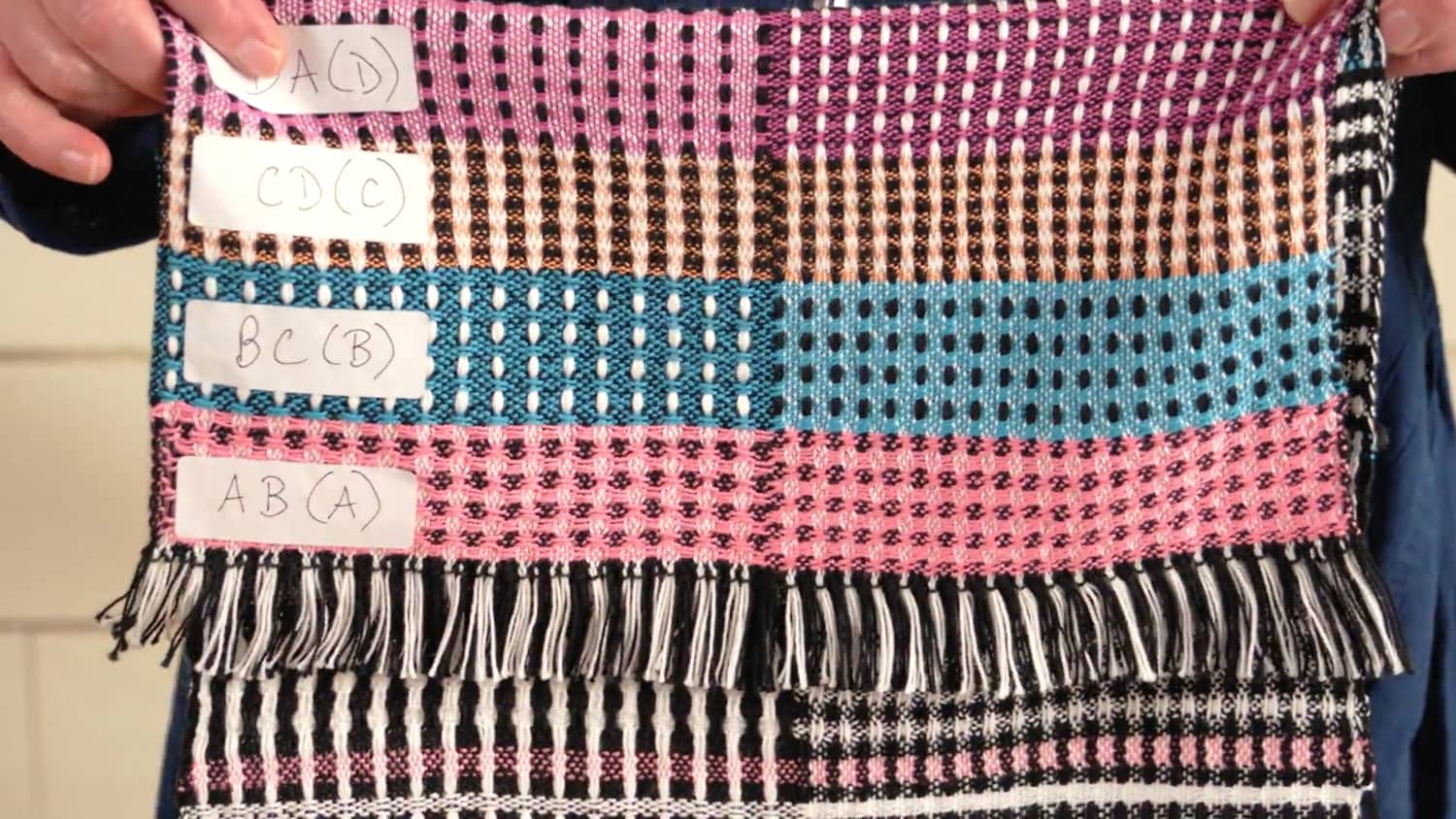 8.3.1 - Introduction to 4 Shaft Deflected Double Weave