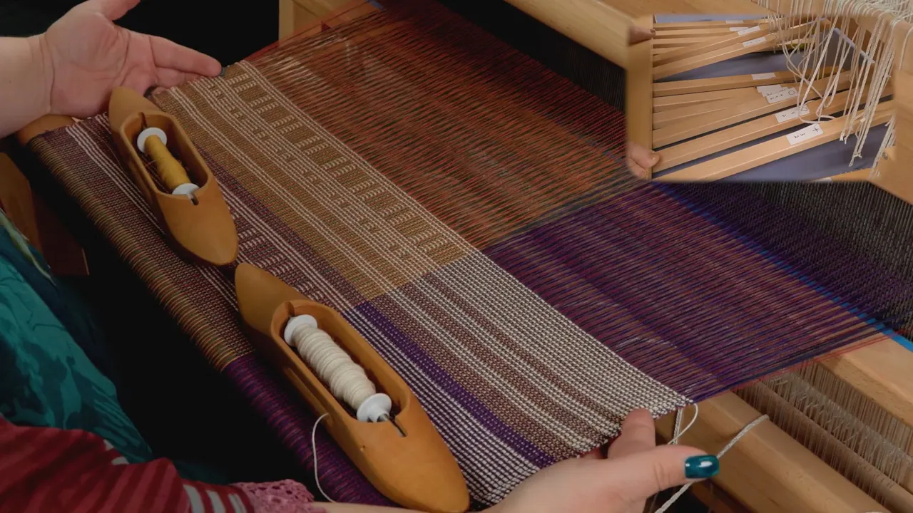 10.3.4 - 4 Shaft At the Loom Diversified Plain Weave, Pushing It ...