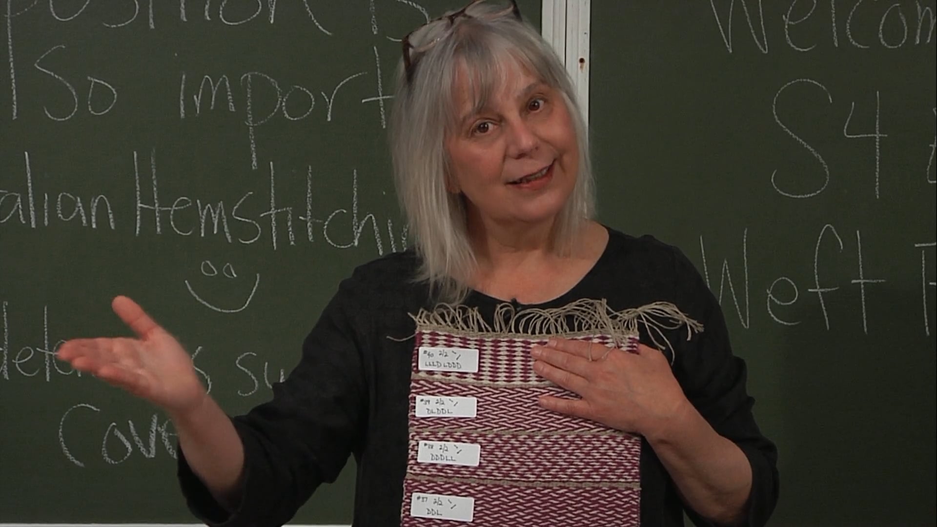 4.9.1 - Weft Faced Twills at the Table