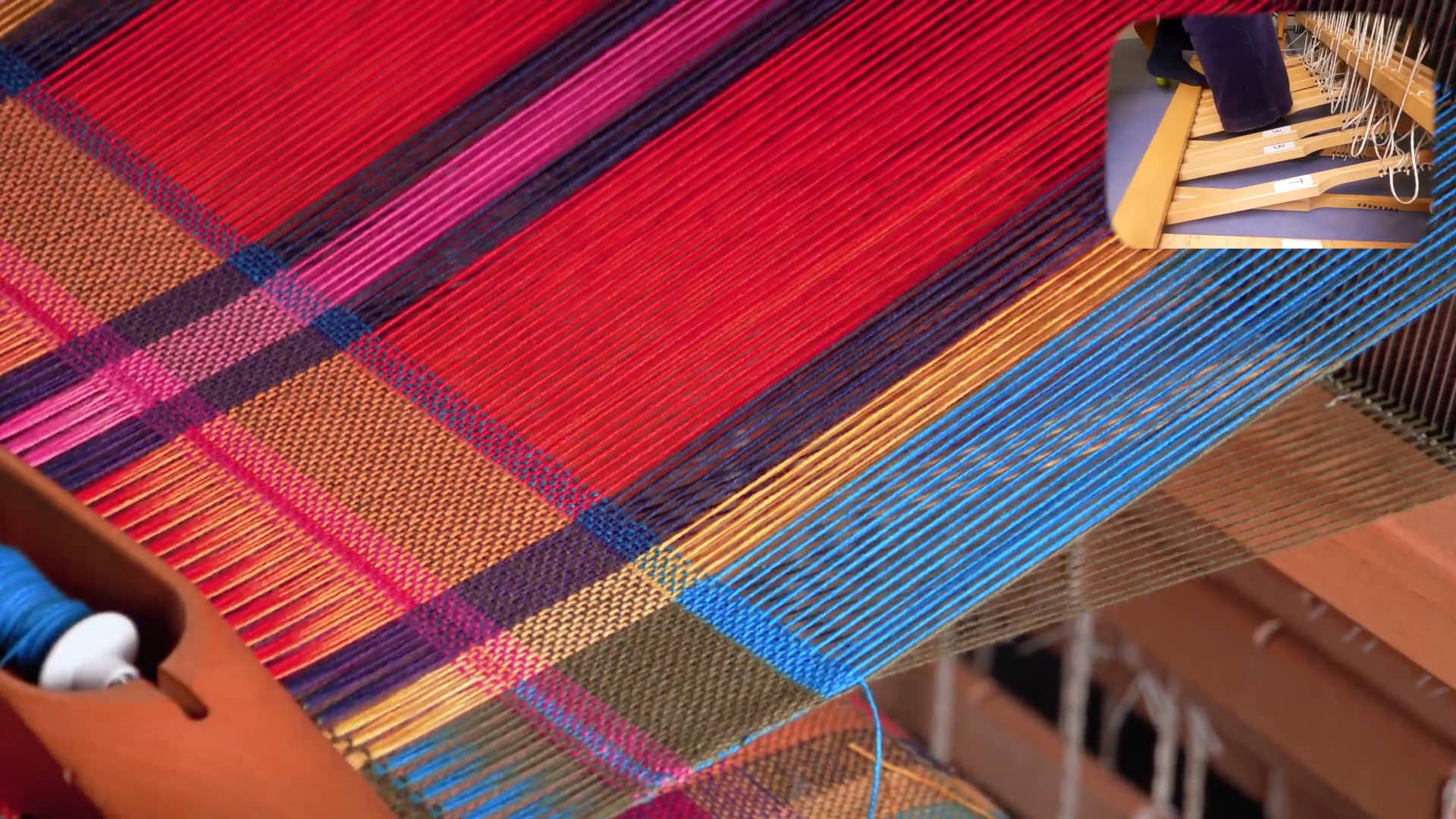 8.4.4 - 4 Shaft at the Loom Block Double Weave