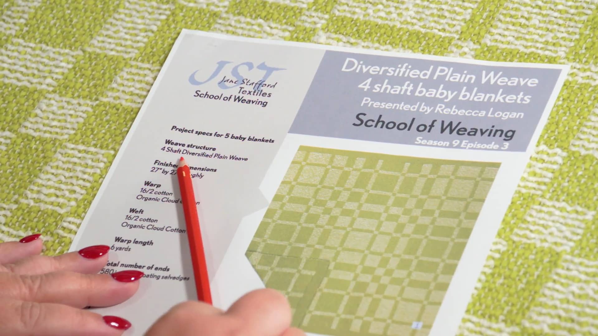 9.3.3 - A Look at the 4 Shaft Project Diversified Plain Weave
