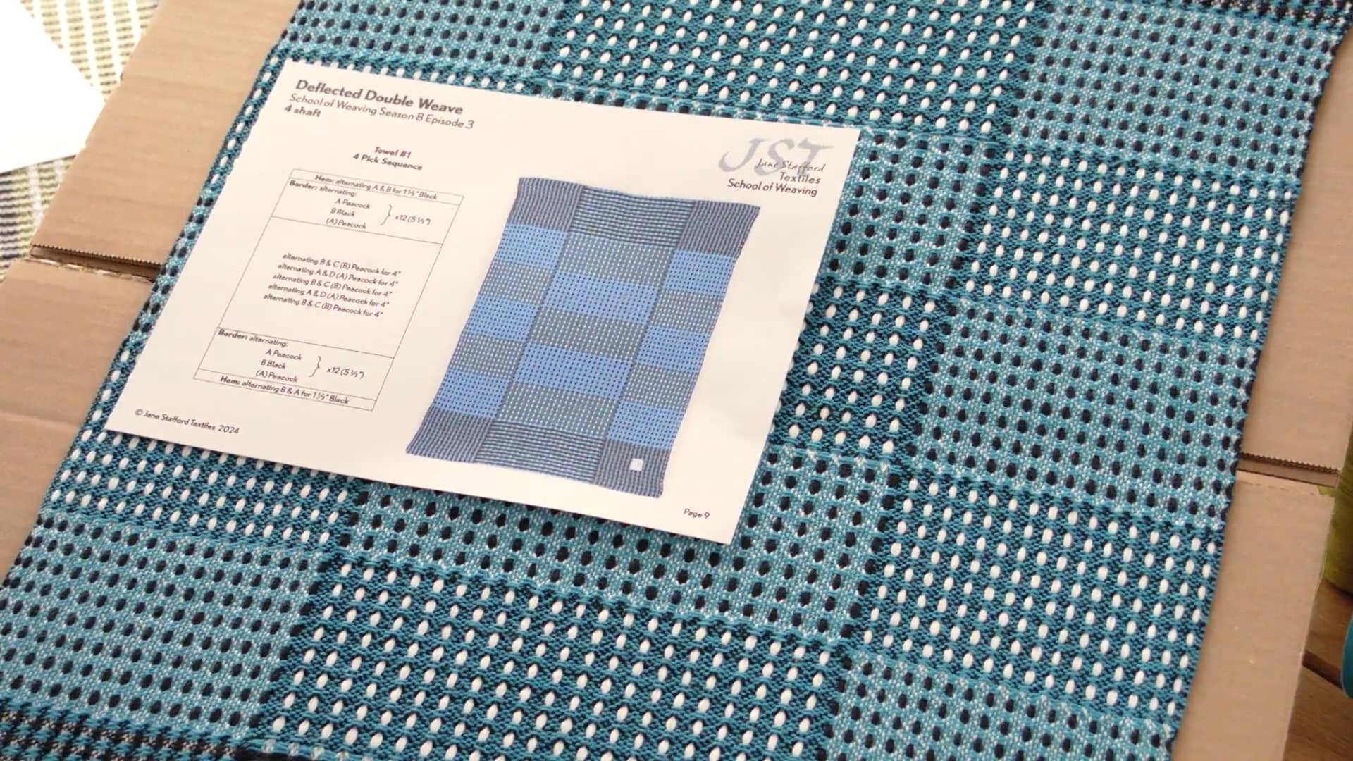 8.3.3 - A Look at 4 Shaft Project Deflected Double Weave