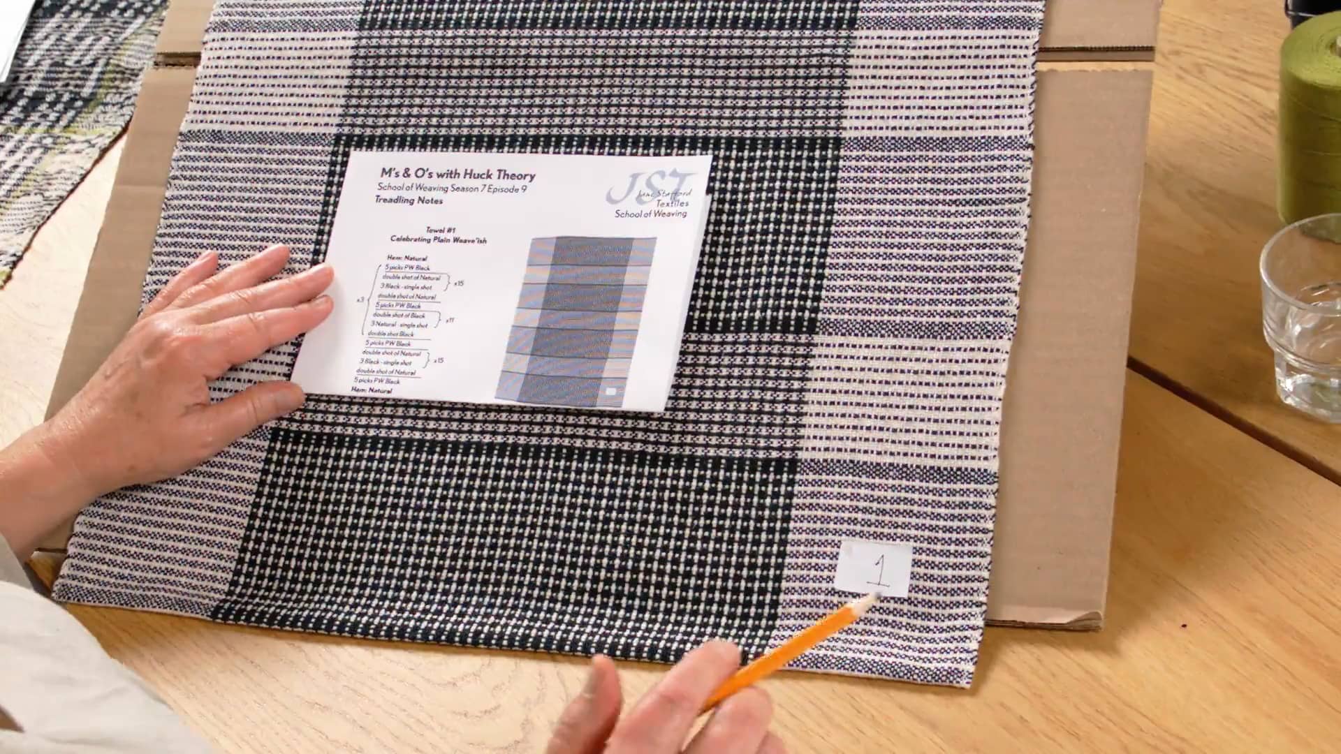 7.9.3 - M's & O's Goes on a Date with Huck and Colour and Weave Your Project